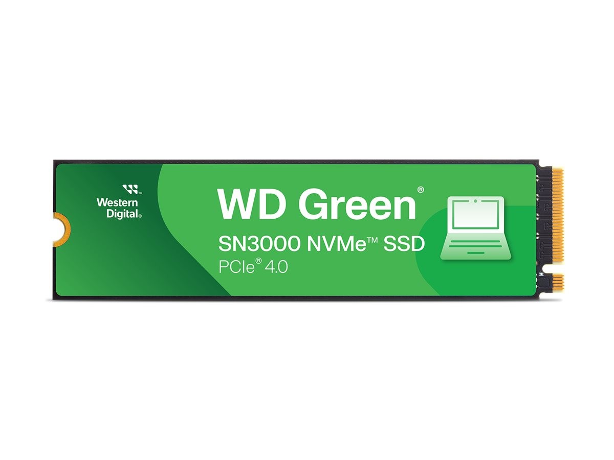 WD WDS100T4G0E-00CPS0SSD WD Green Sn3000 SSD SSD 1TB M.2 2280 POWERED BY SANDISK