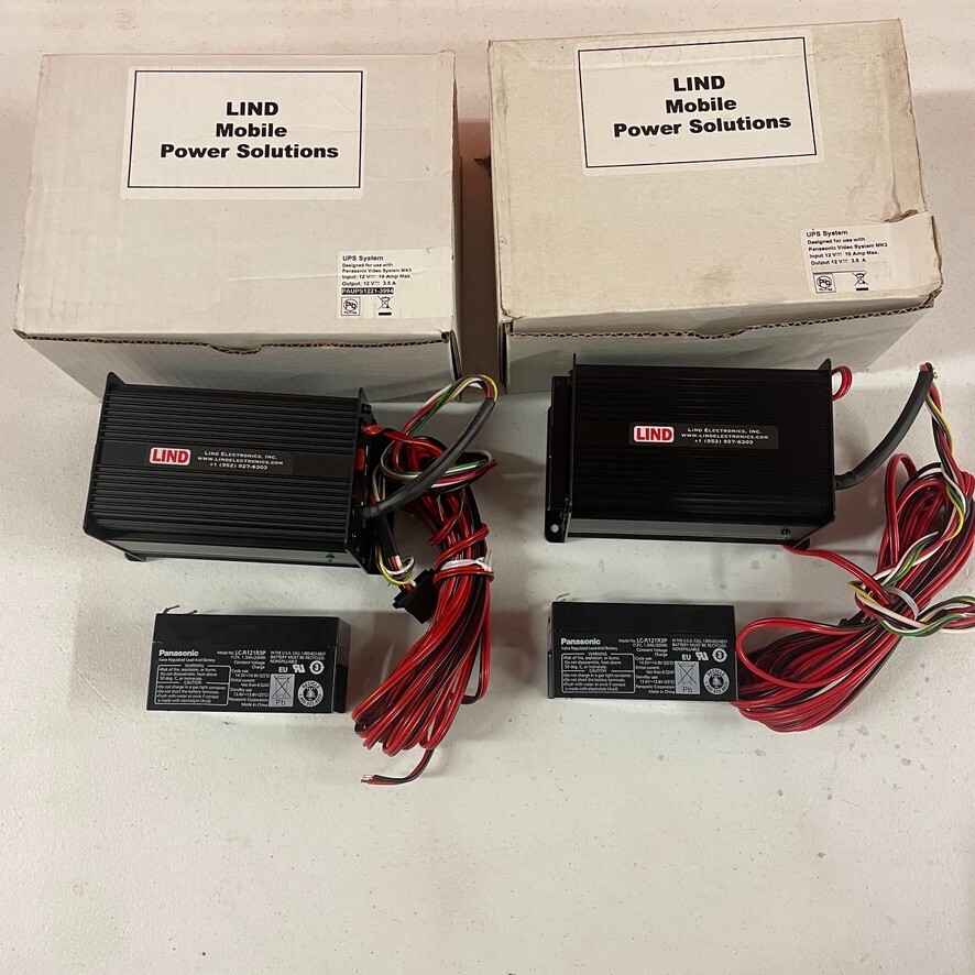 LOT OF 2 New Lind Panasonic Arbitrator Battery Backup Module ARB-PAUPS1221-3994