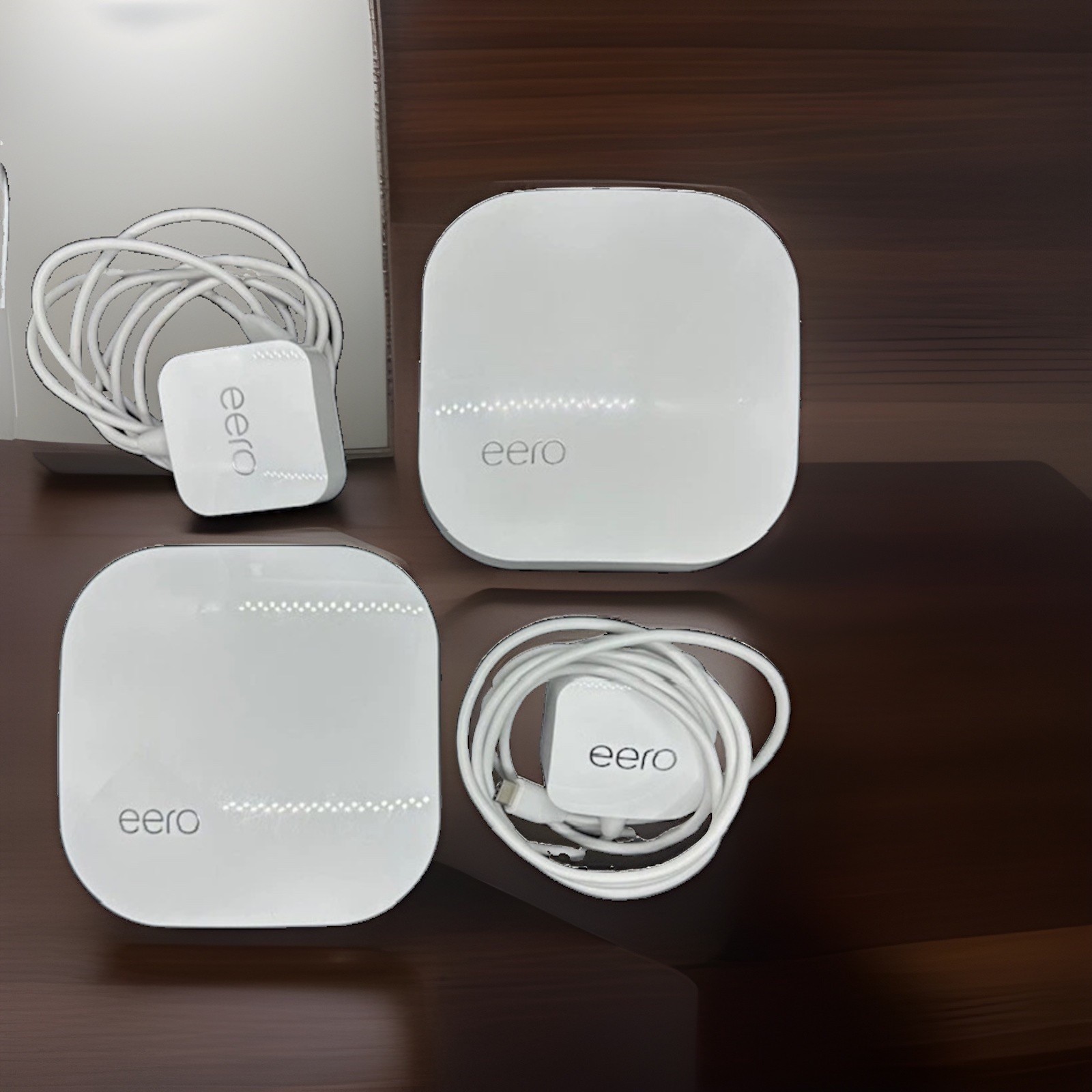 eero Pro B010001 -Pack Of 2 - Dual-Band Mesh Router White w/Ethernet Cable