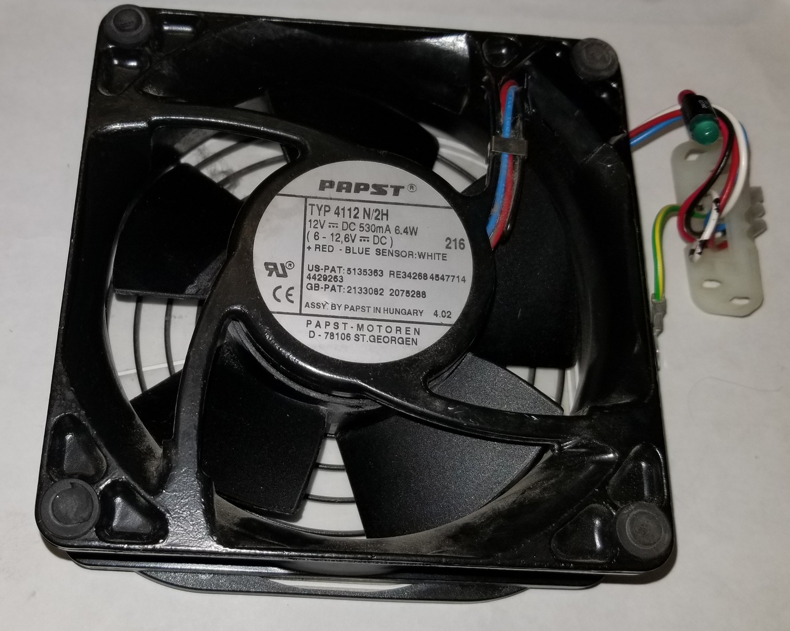 Papst Server Cooling Fan- TYP 4112 N/2H
