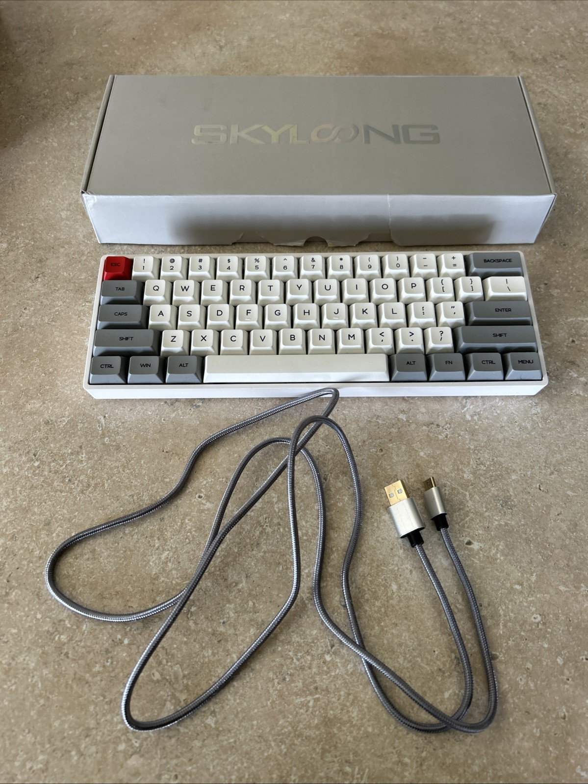 Epomaker Skyloong SK61 RGB Mechanical Keyboard USB C Wired