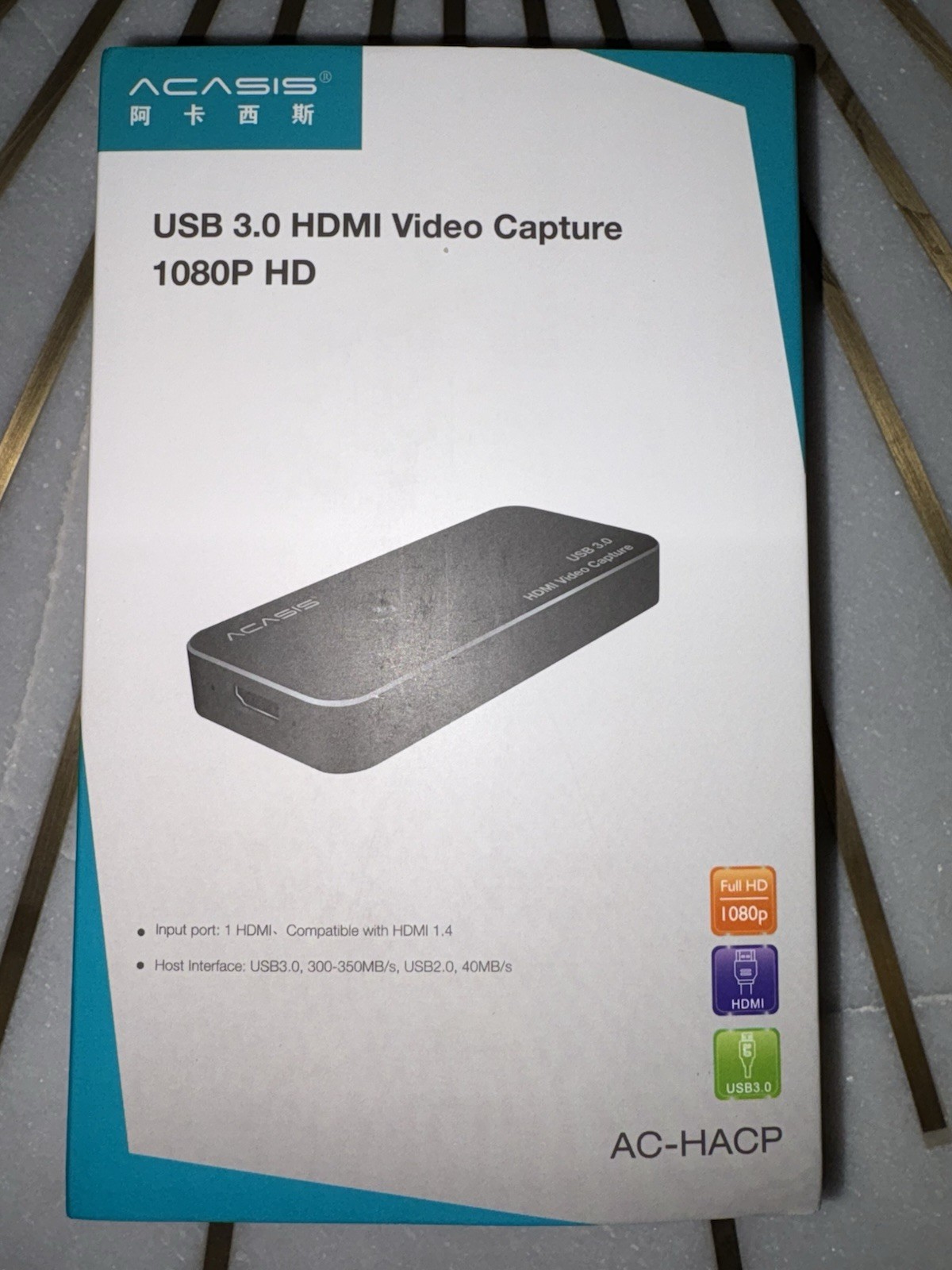 ACASIS USB 3.0 HDMI External Video Card Capture