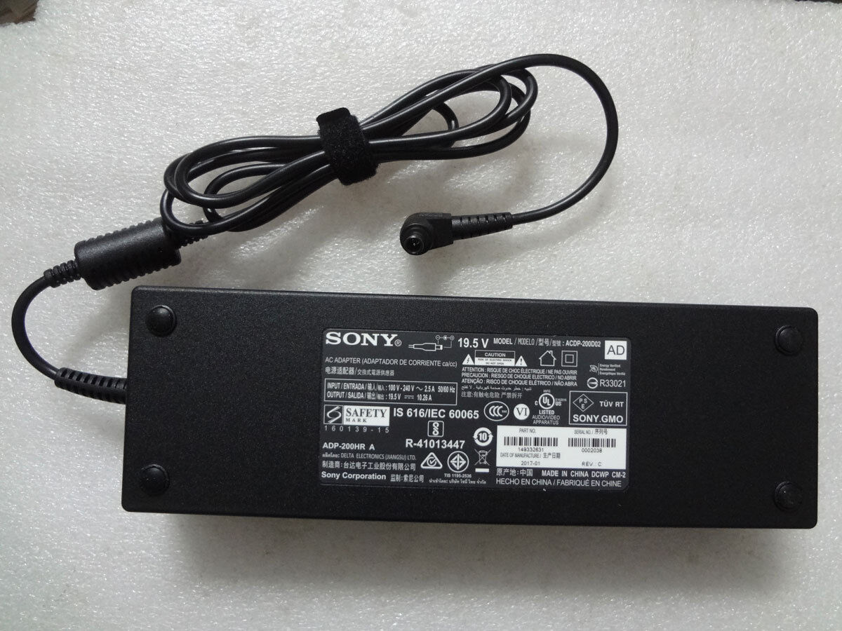 OEM 19.5V 10.26A 200W For SONY XBR55X900E TV ACDP-200D02 1-493-326-31 AC Adapter