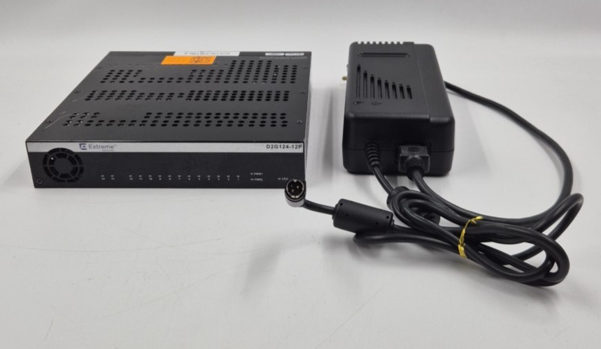 Enterasys Extreme Networks D2 D2G124-12P Switch 12 Ports Sinpro Switching Supply