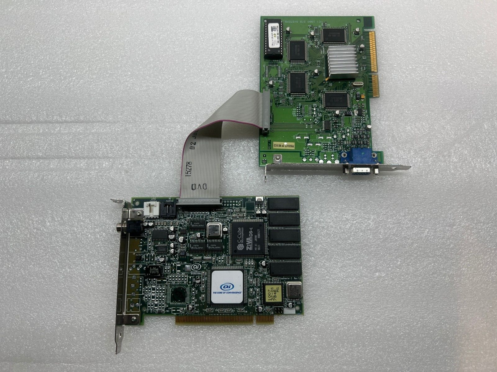 Quadrant Cinemaster C1.2 DVD Decoder Card and STB 8MB Video Card 