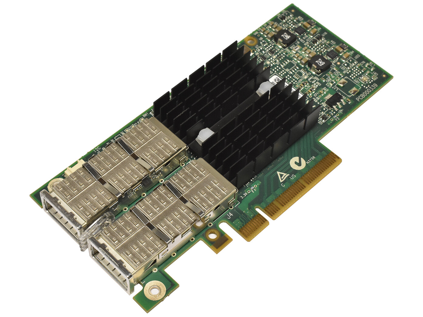 Fujitsu CA05954-2102 A3C40136900 Dual Port FDR 54G QSFP+ Infiniband HCA PCle x8
