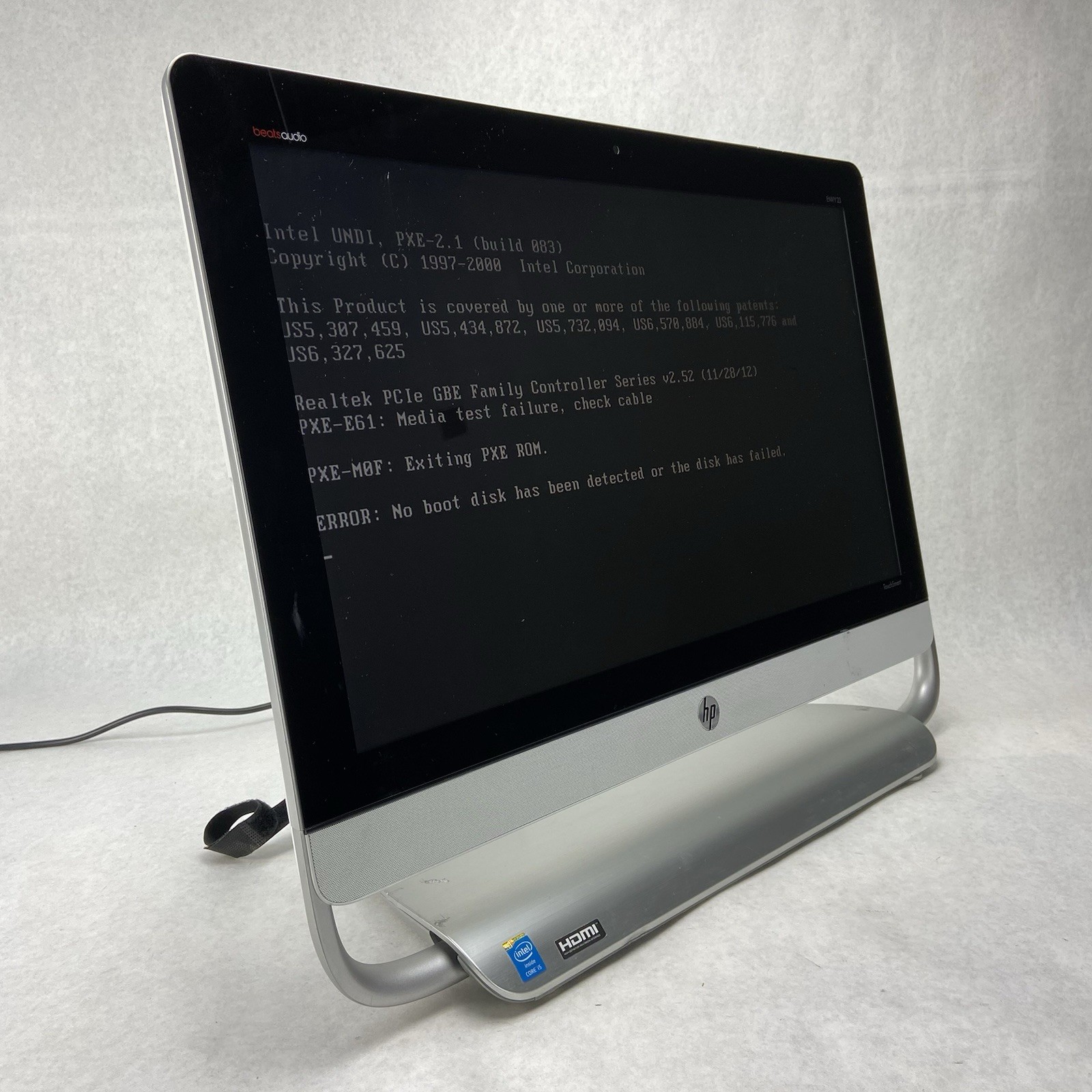 HP 23SE-D394 AIO Intel Core i5-4430s 2.7GHz 8GB RAM No HDD\OS\AC