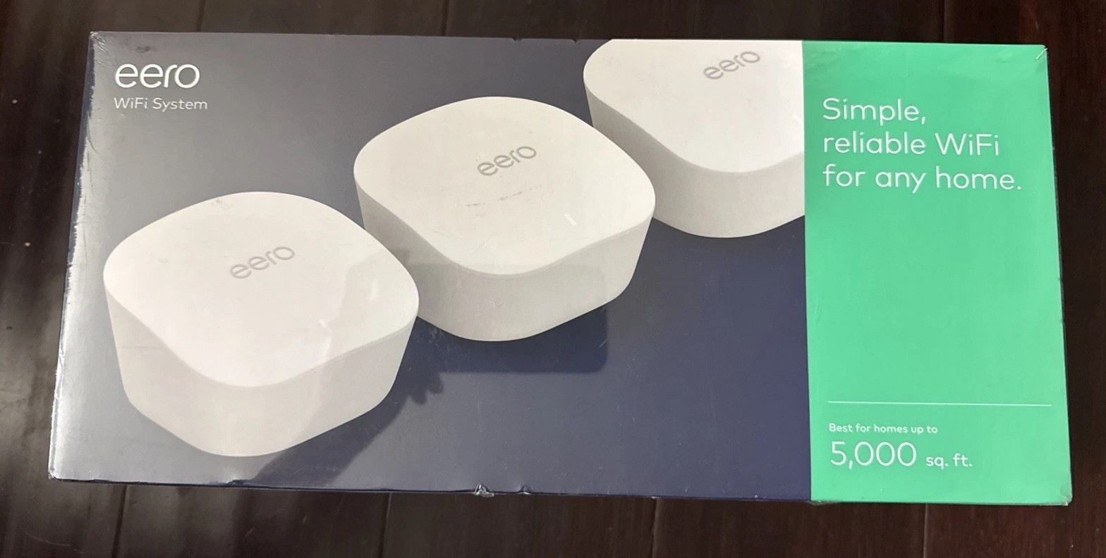eero mesh (3rd Generation) Wi-Fi Router/Extender - Pack of 3