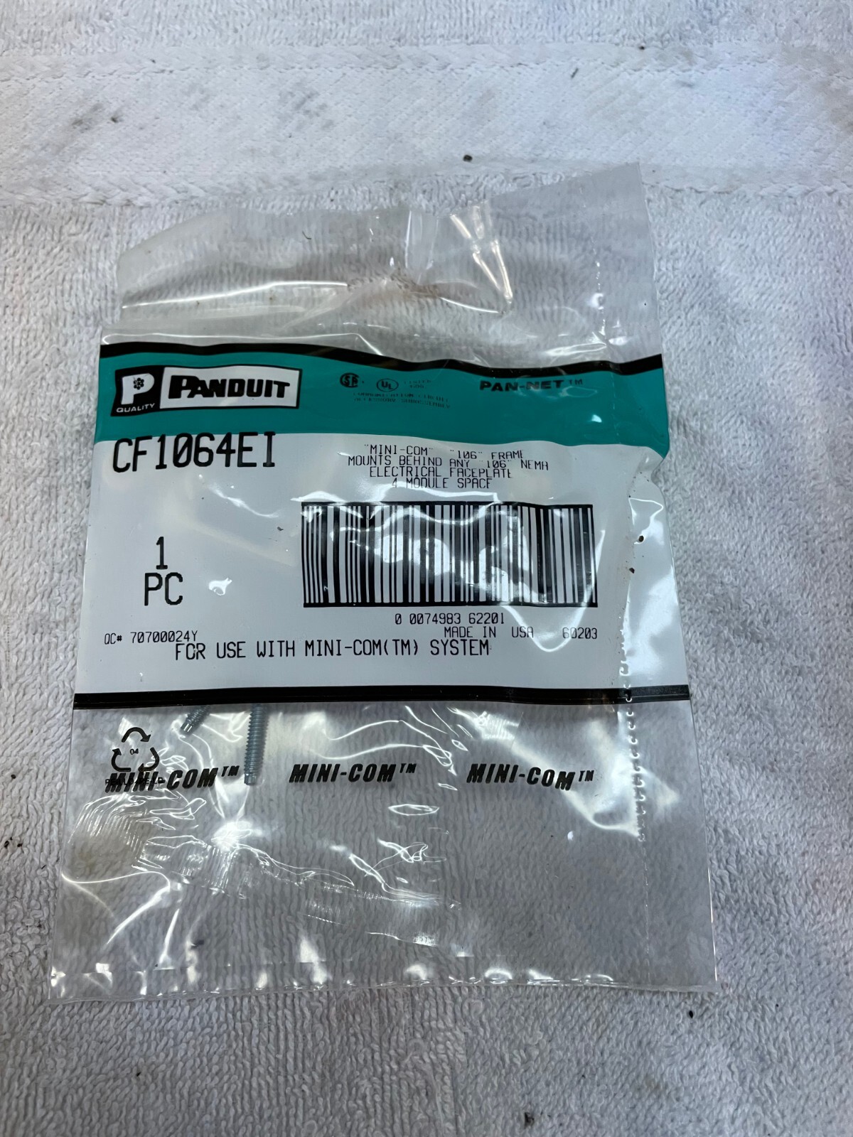 Factory Sealed Packages of Panduit Pan-Net CF1064EI Box of 6 Packages