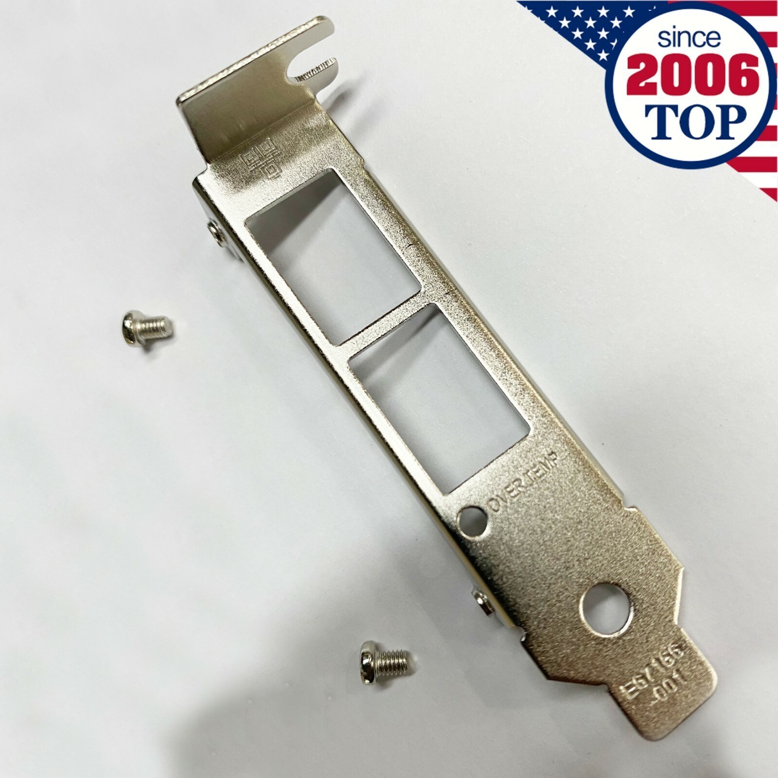 Low(Short) Profile Bracket for Intel X520-T2 E10G42BT JM42W Network Card