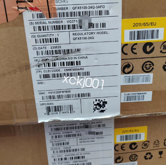 1PC Juniper Switch QFX5100-24Q-3AFO New FedEx or DHL
