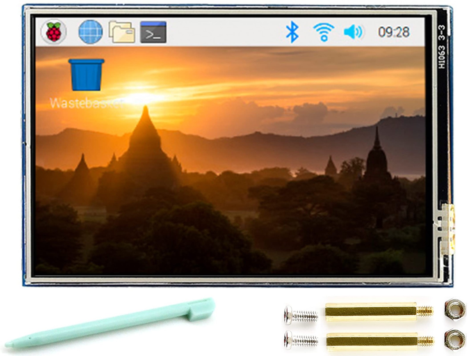 Waveshare 3.5" Resistive Touch Screen IPS LCD 480x320, XPT2046 Controller, Co...
