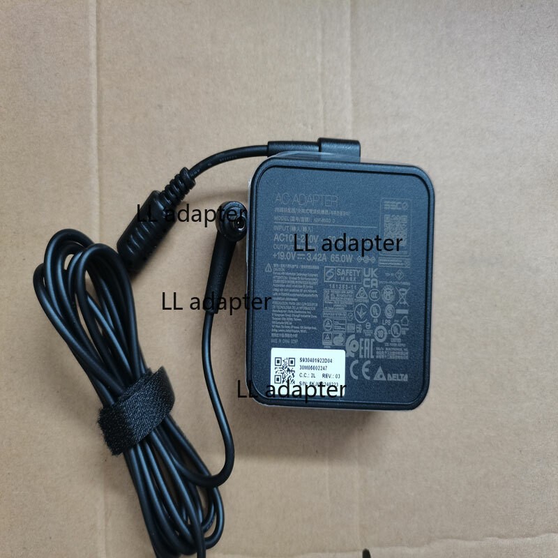New Delta/MSI Summit B14 A11M-077US ADP-65GD D 65W 19V 3.42A AC Adapter Original