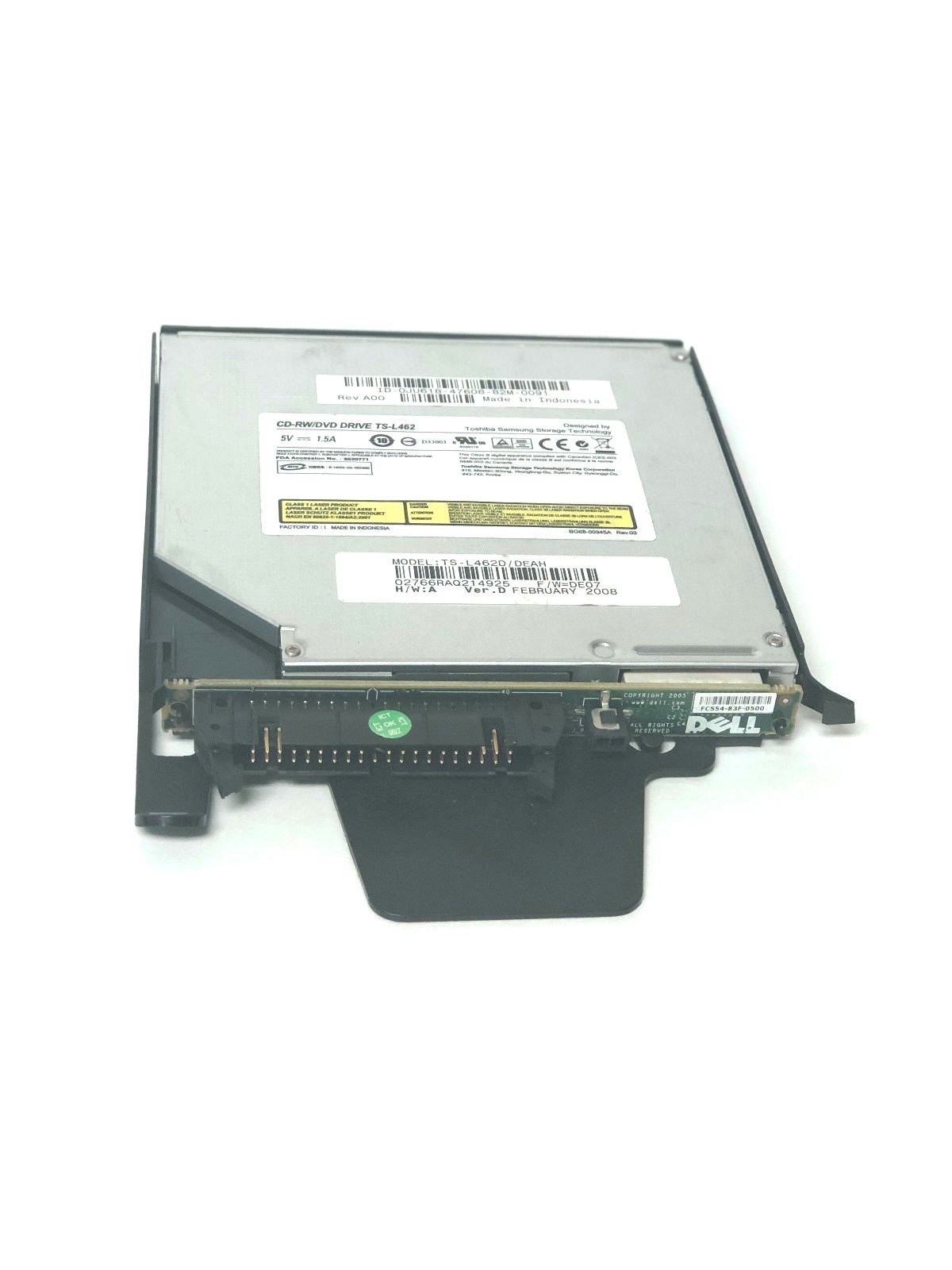 JU618 Toshiba Samsung TS-L462 DVD Notebook IDE Drive 0JU618