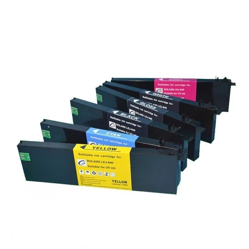 220ml*6 Refill Ink Cartridge for Roland LEC-540 LEC-330 LEC-300 LEJ-640 LEF-20
