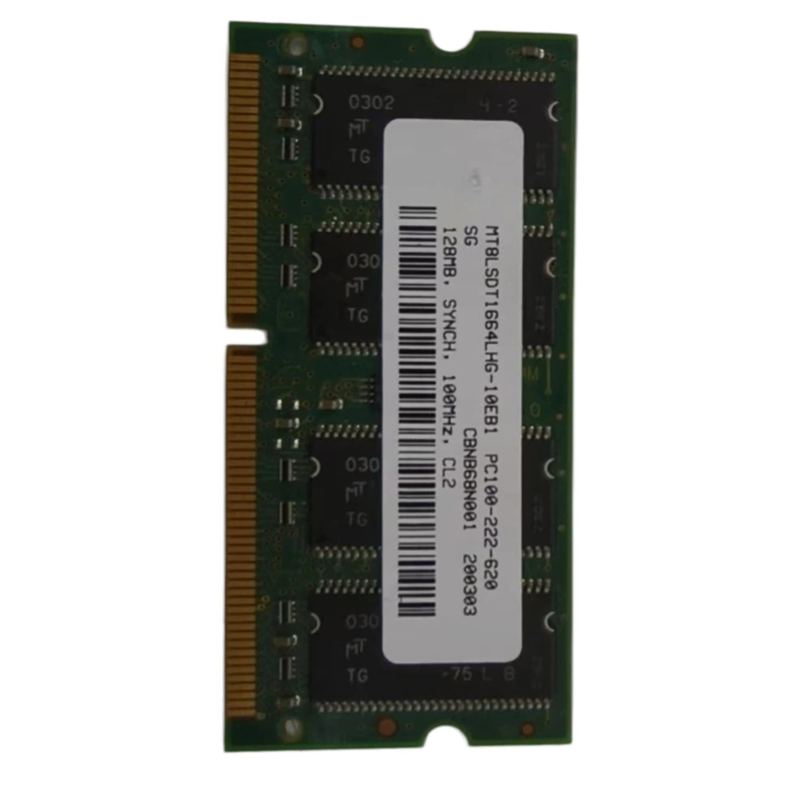 Printer Parts Memory PC100-222-620 Fits For Micron 128MB MT8LSDT1664HG-10EB1