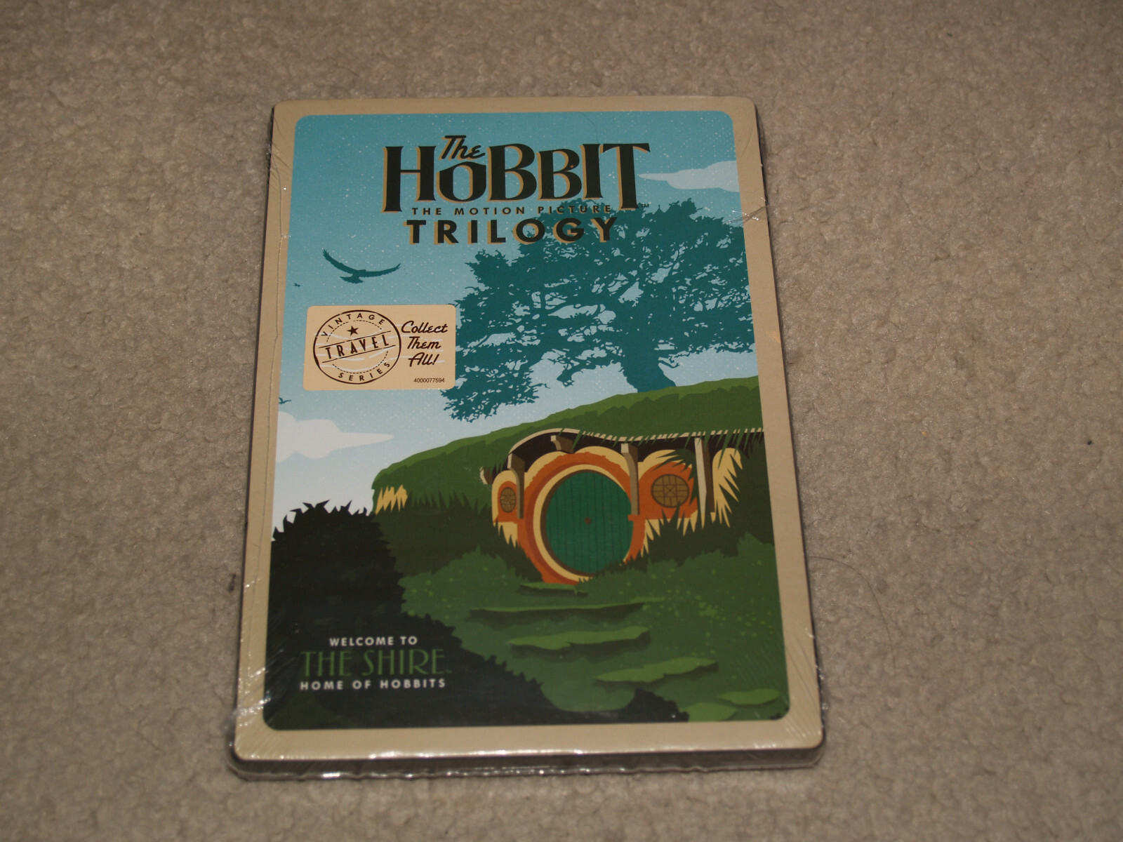 The Hobbit Motion Picture Trilogy Peter Jackson + Postcard ( DVD 2018 )