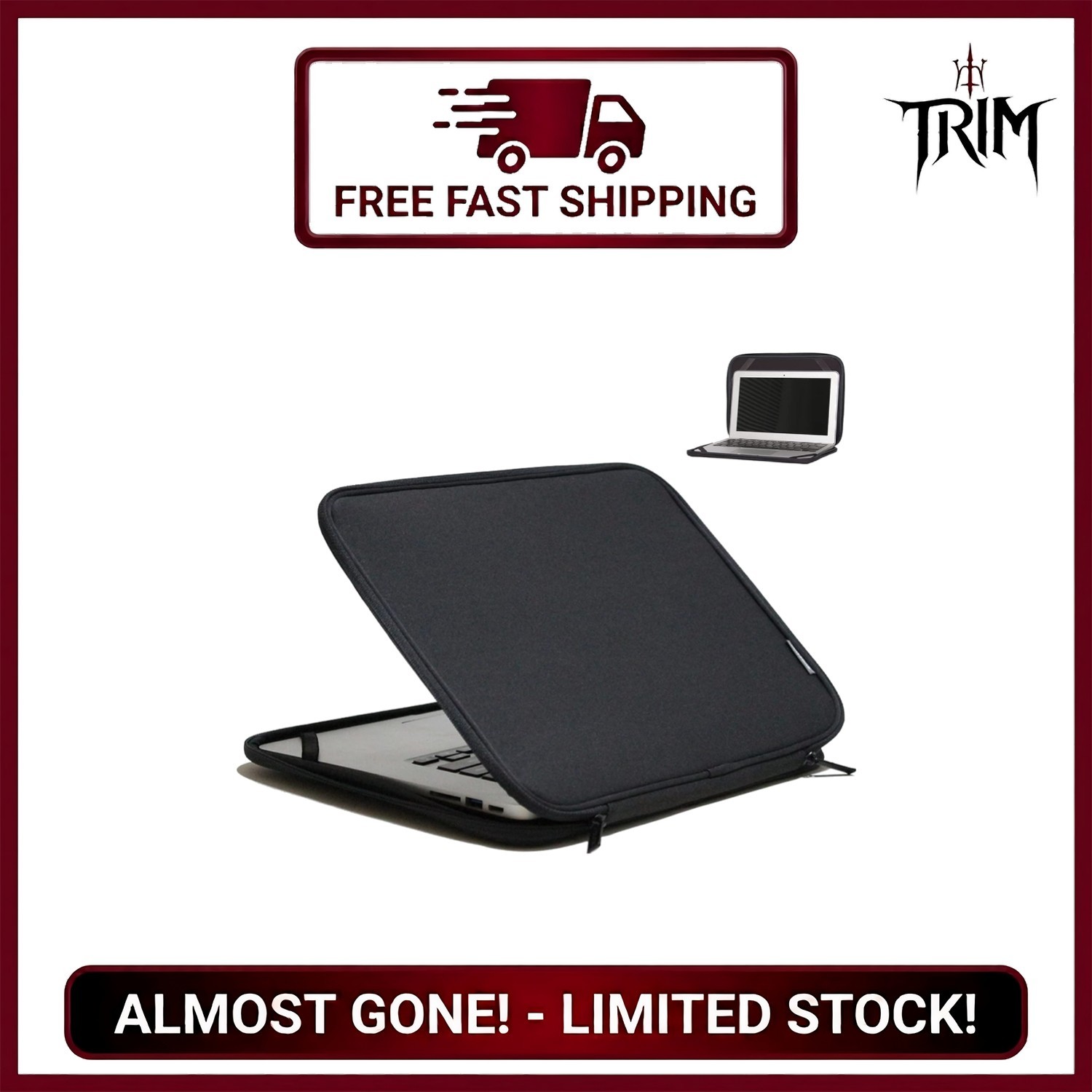 Brand Laptop Sleeve 11.6-Inch Soft Polyester Slim Case Waterproof Cover for C...