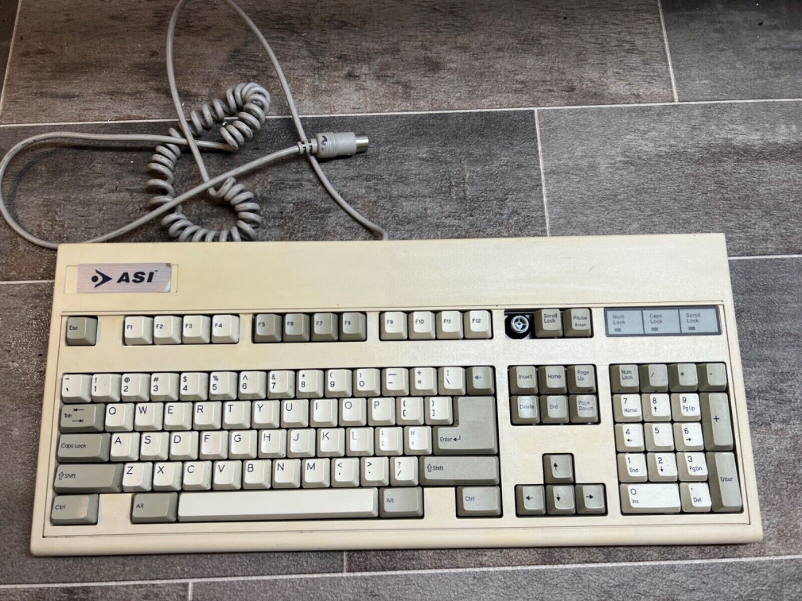 Vintage Maxi Switch, Inc. Maxi Touch Keyboard, DIN 5, 2189XXX-XX-XXX