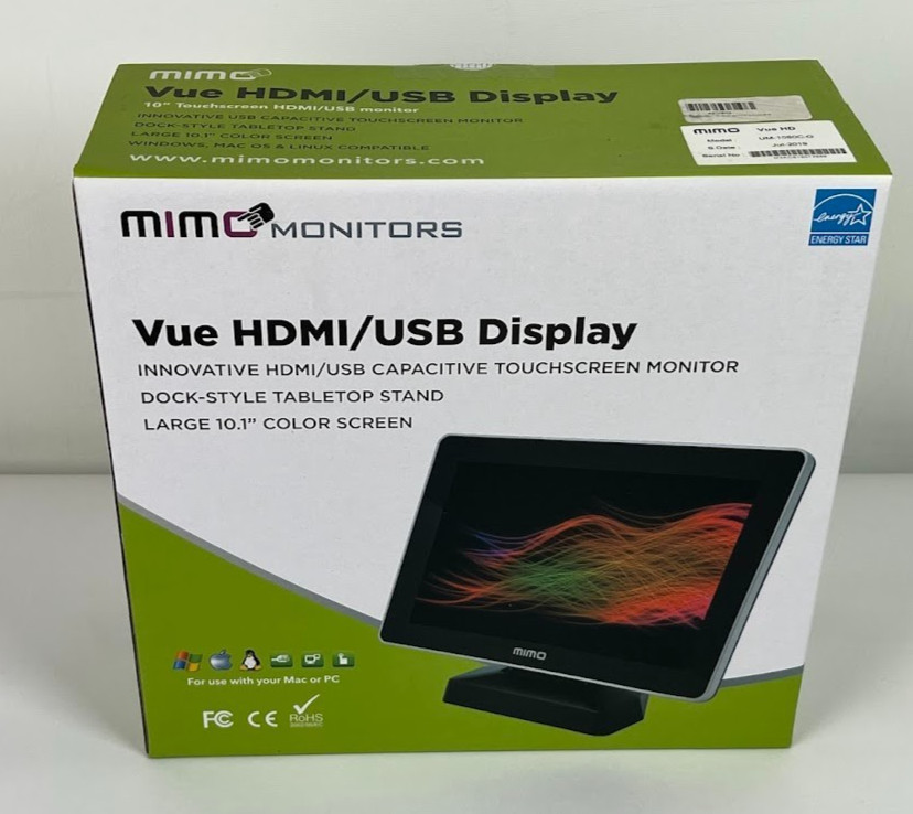 Mimo UM-1080C-G 10.1" USB Capacitive Touchscreen Monitor 1280x800 IPS NEW