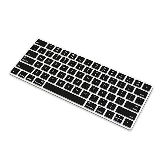  Ultra Thin Silicone Keyboard Protector Cover Skin for Apple Magic Black