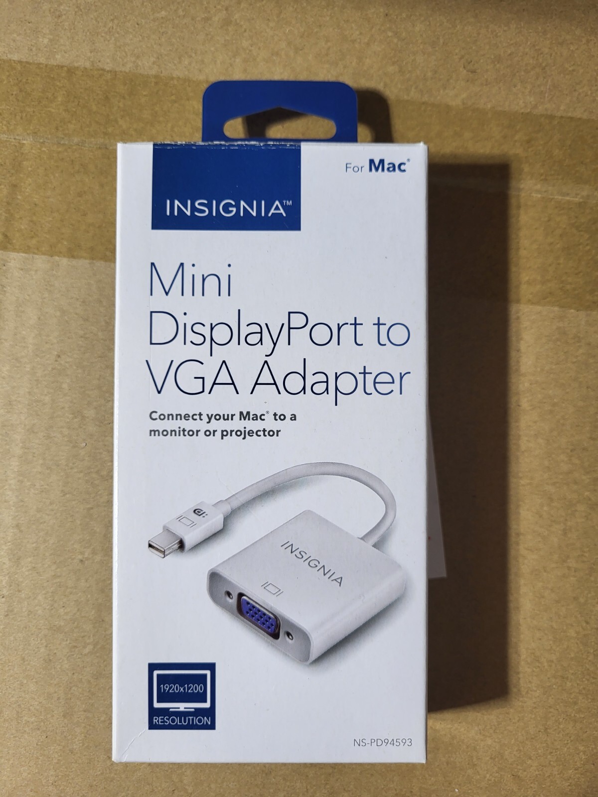  INSIGNIA MINI DISPLAY PORT TO VGA ADAPTER