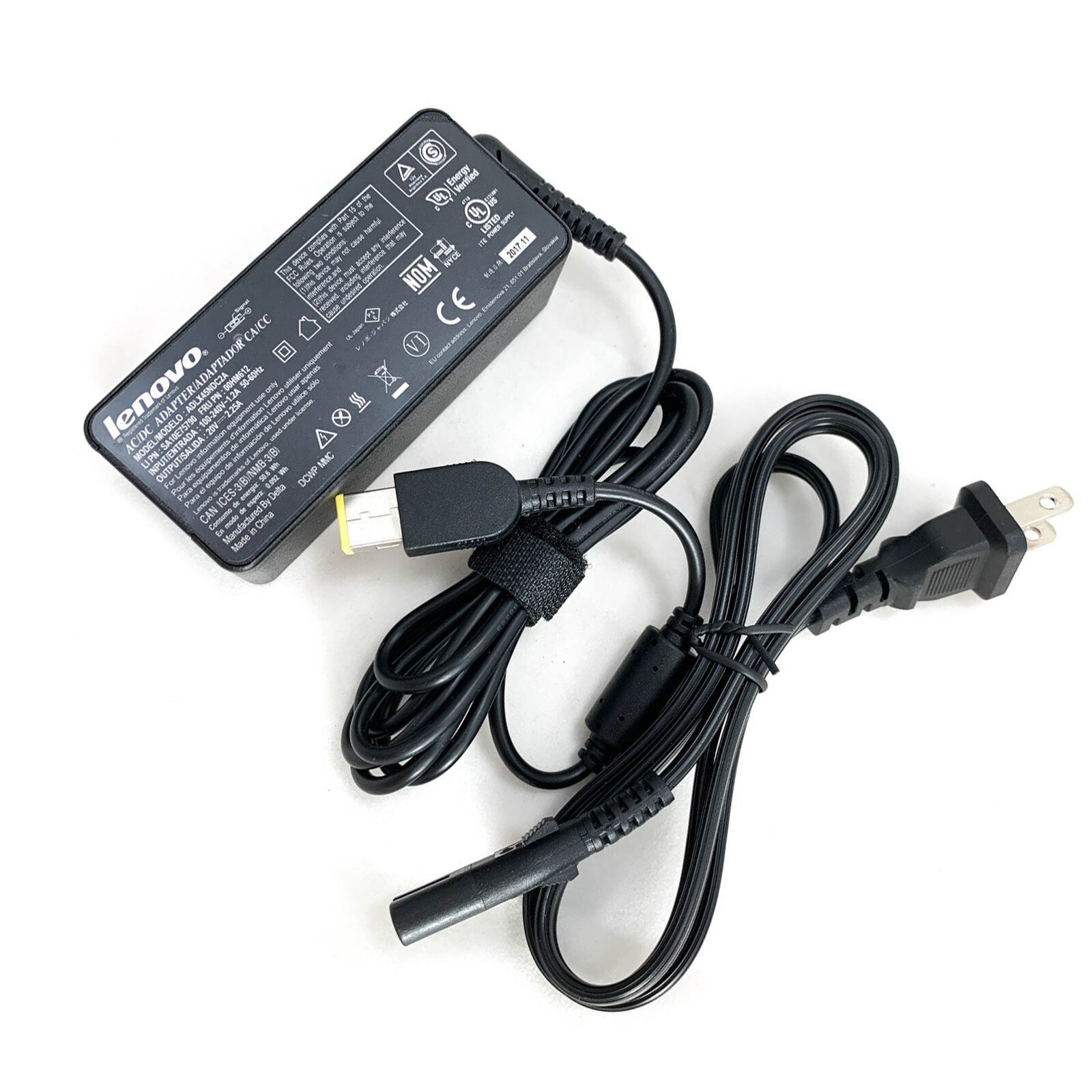 Original Lenovo AC Power Adapter Charger 45W for Laptop ThinkPad Z40-70 Z40-75
