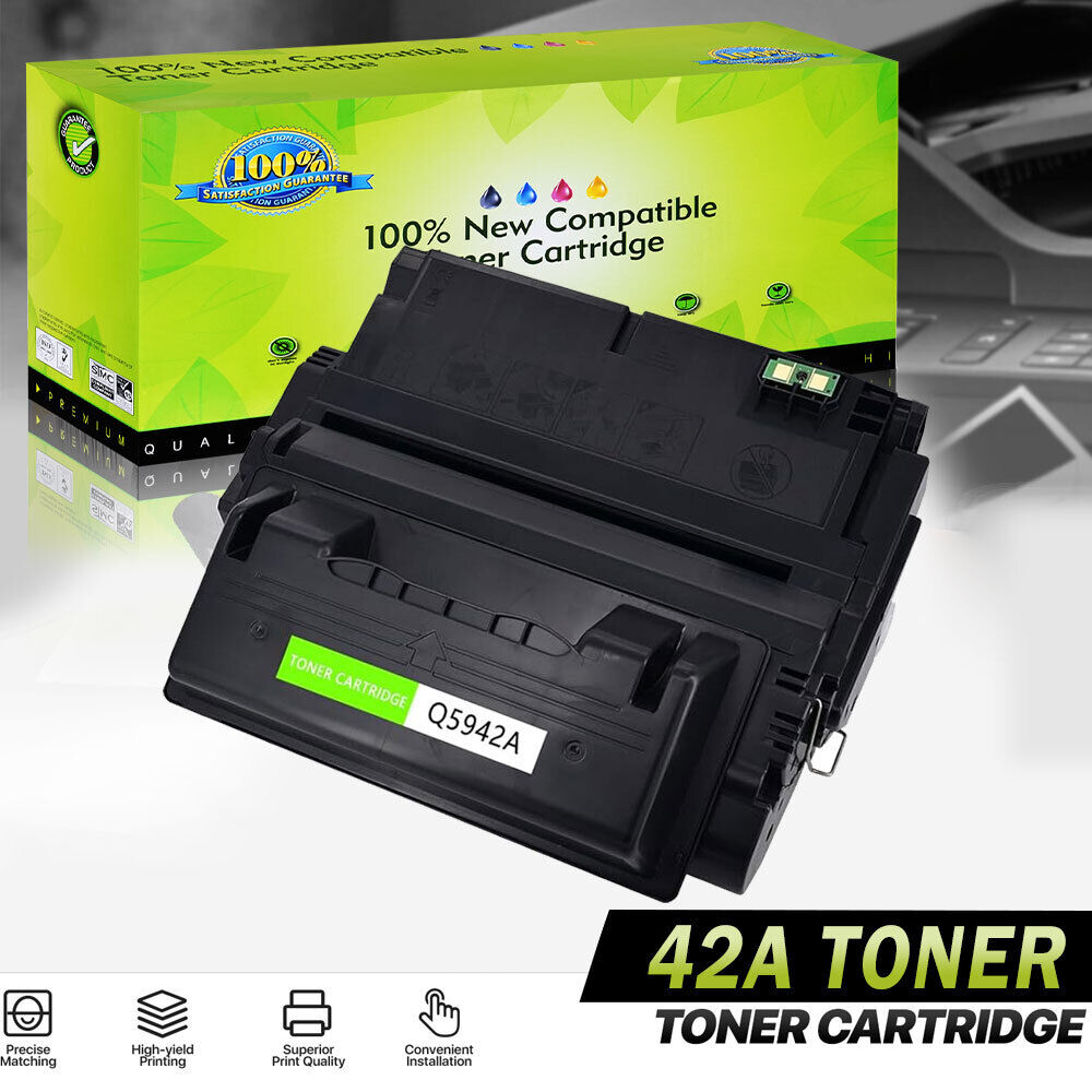 Q5942A Black High Yield Toner Cartridge Compatible for HP LaserJet 4250 4250dtn