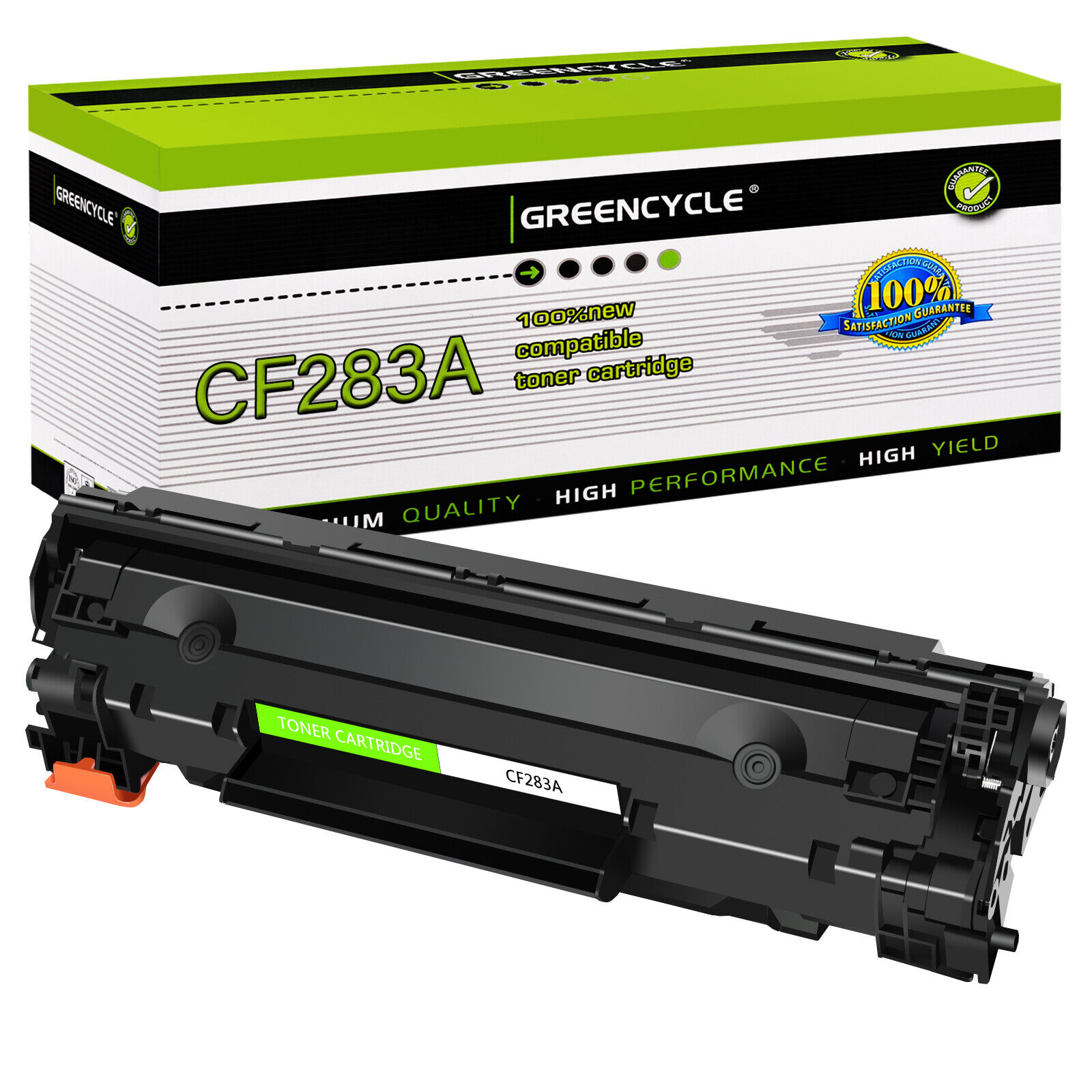 1-6PK Black 83A CF283A Toner Cartridge For HP LaserJet Pro M201dw M225dw MFP