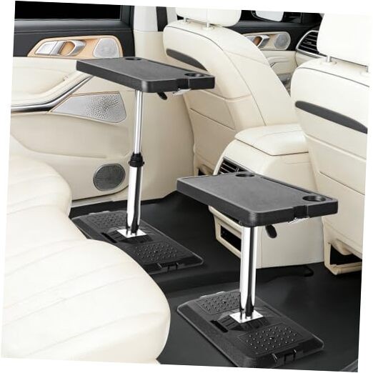 Car Seat Tray Table, Adjustable Car Desk for Laptop & Tablet, Multi-Function