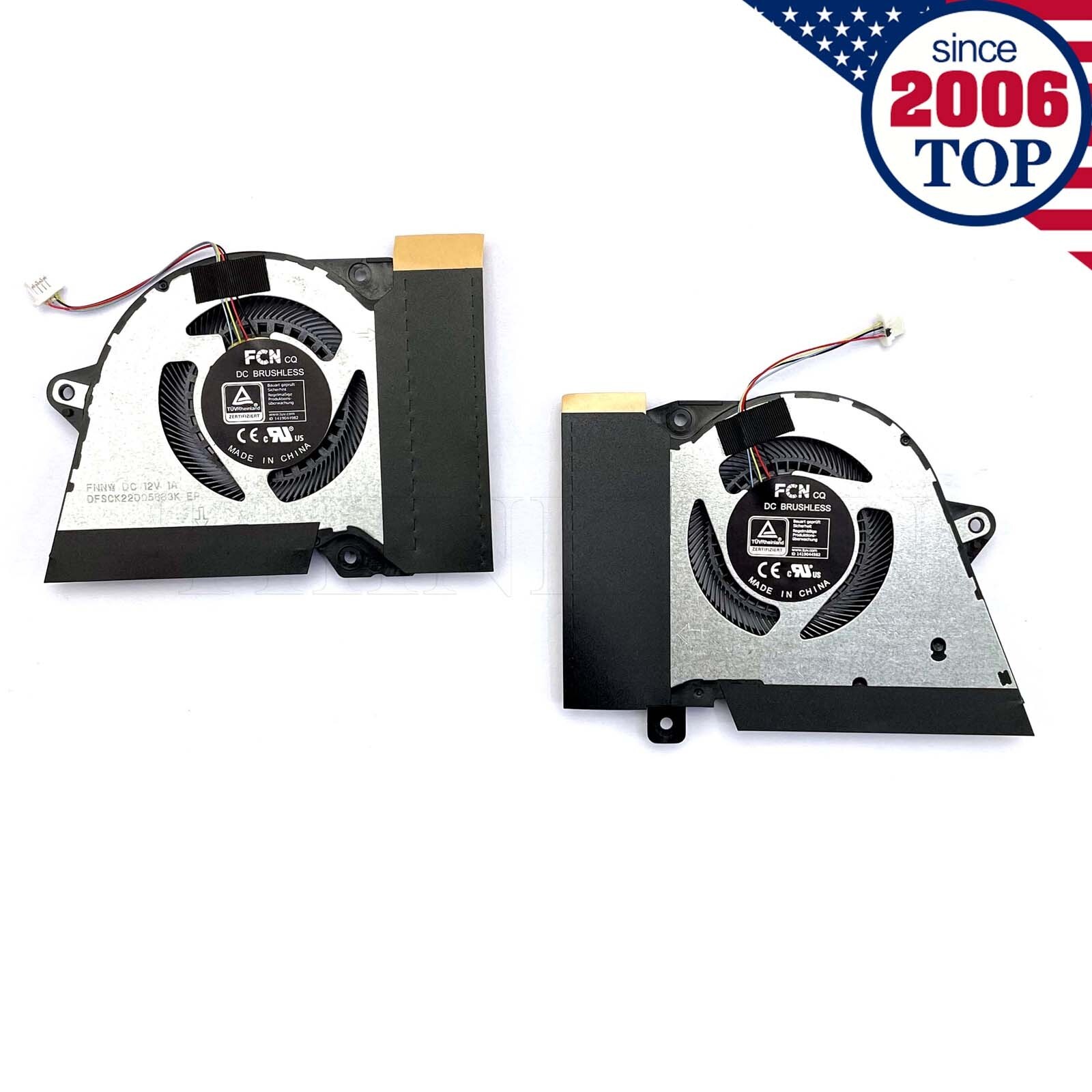 New CPU+GPU Cooling Fan for ASUS ROG Zephyrus G14 (2021) GA401Q GA401QC FNNW