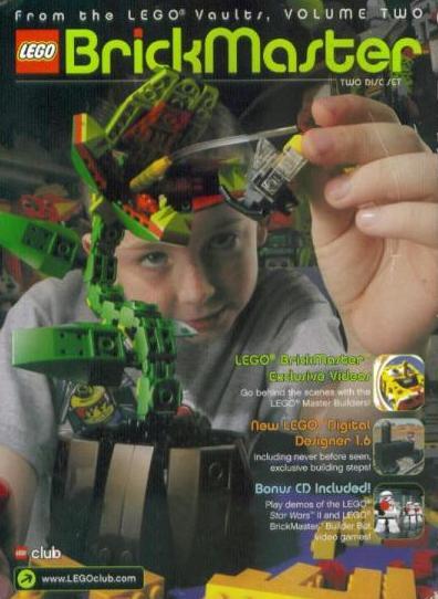 Lego BrickMaster From The Lego Vaults Vol 2 w/ Digital Designer PC CD ideas demo