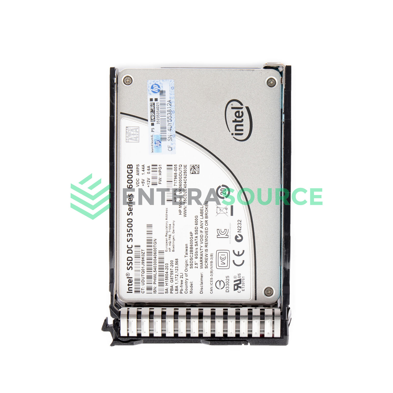 HP 739959-001 600GB SATA SFF 6Gbps VE SC Solid State Drive | 739898-B21