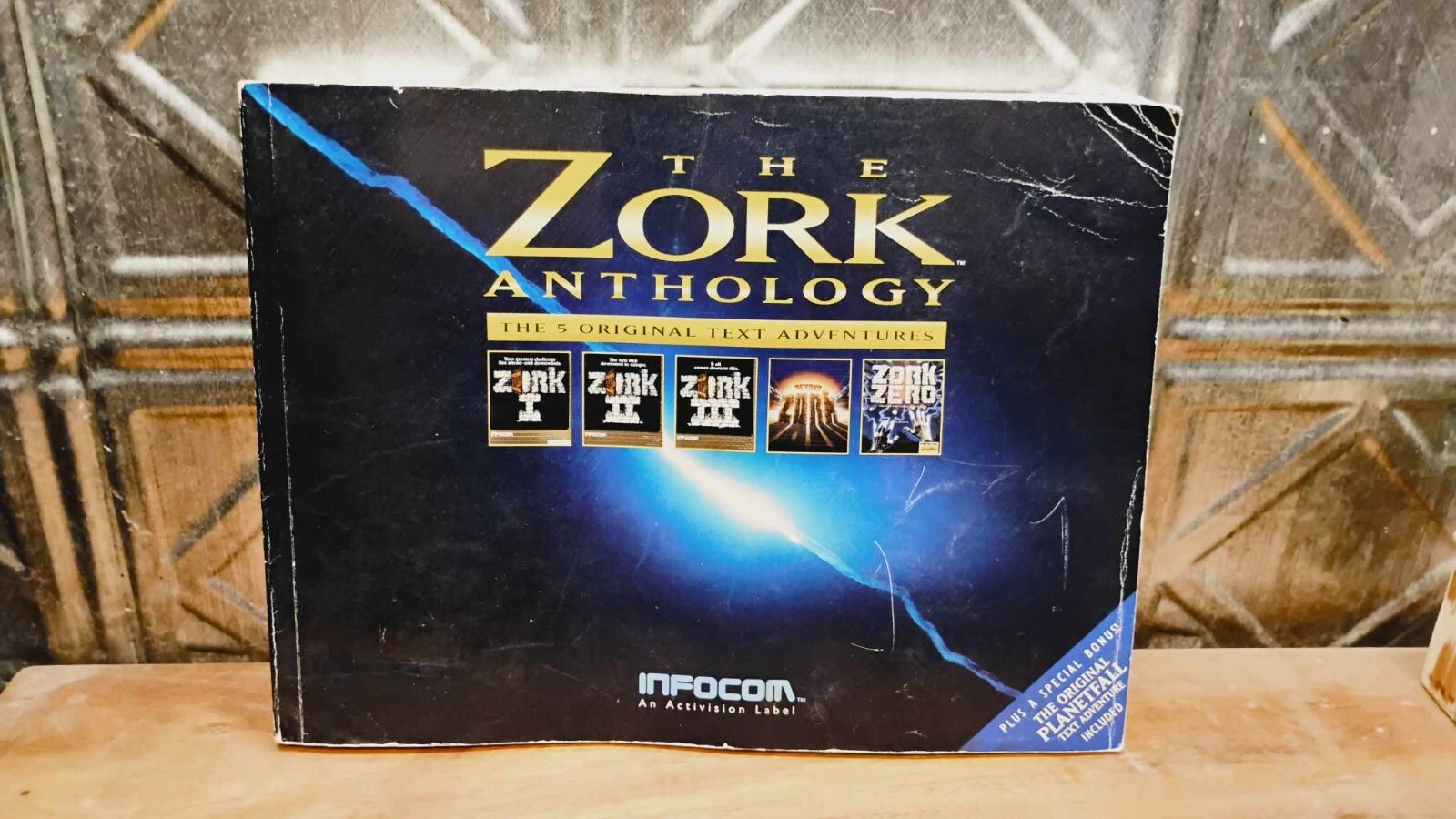 The ZORK Anthology 5 Original Text Adventures Original INFOCOM 1994 Manual Book