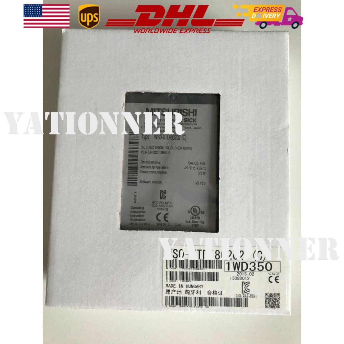 1 pc MITSUBISHI New WSO-XTDI80202 WS0-XTDI80202 Controller Fast Shipping