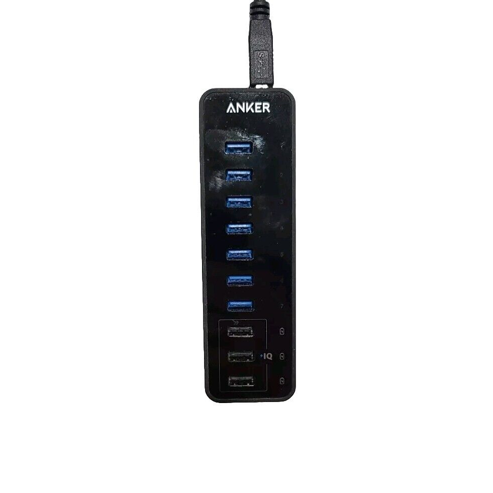 Anker 10 Port 60W Data Hub with 7 USB 3.0 Ports and 3 PowerIQ Charging Ports