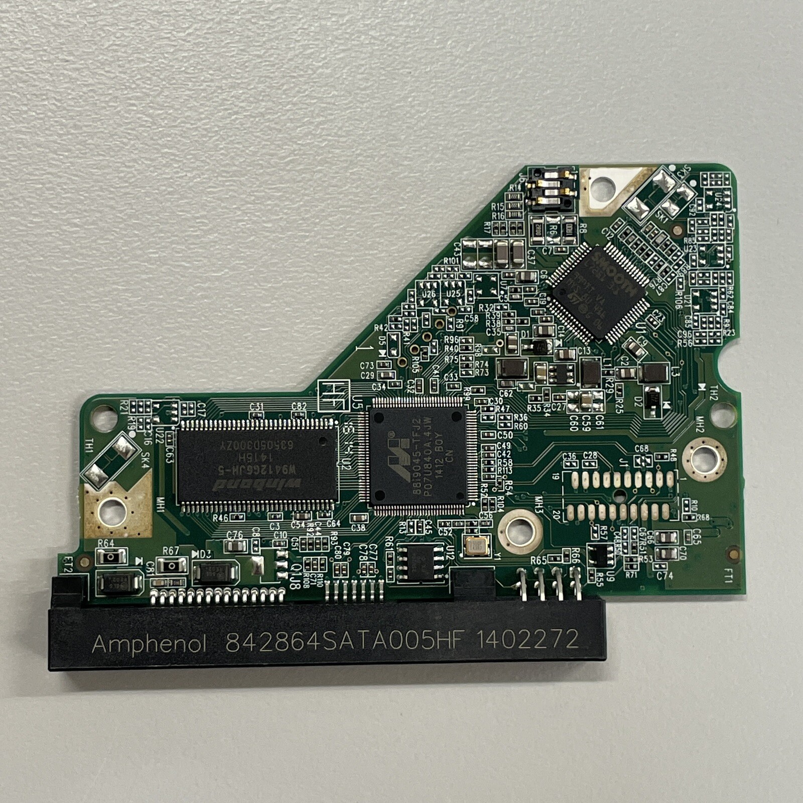 WD WD5000AAKX-60U6AA0 3.5" 500GB SATA HDD PCB Board 771640-103 DCM: HBRNKTJMHB