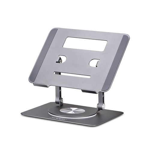 Startech Rotating Laptop Stand, 360 Swivel, Ergonomic Desk Riser for Computer...