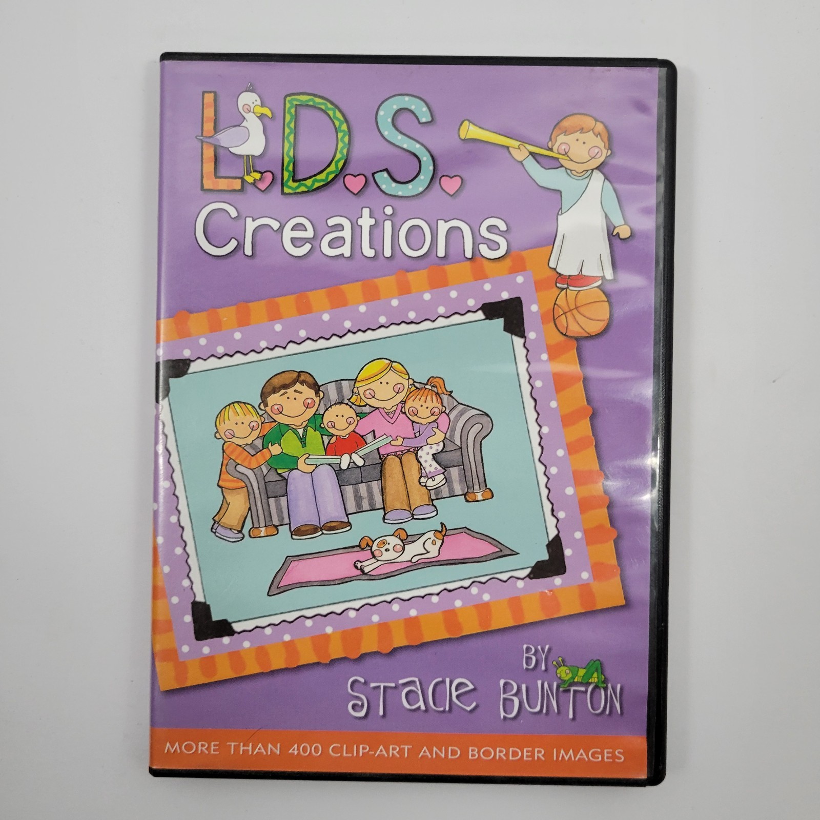 L.D.S. Creations [CD-ROM - WIN & MAC] 400+ Clip-Art & Border Images - 1591569230