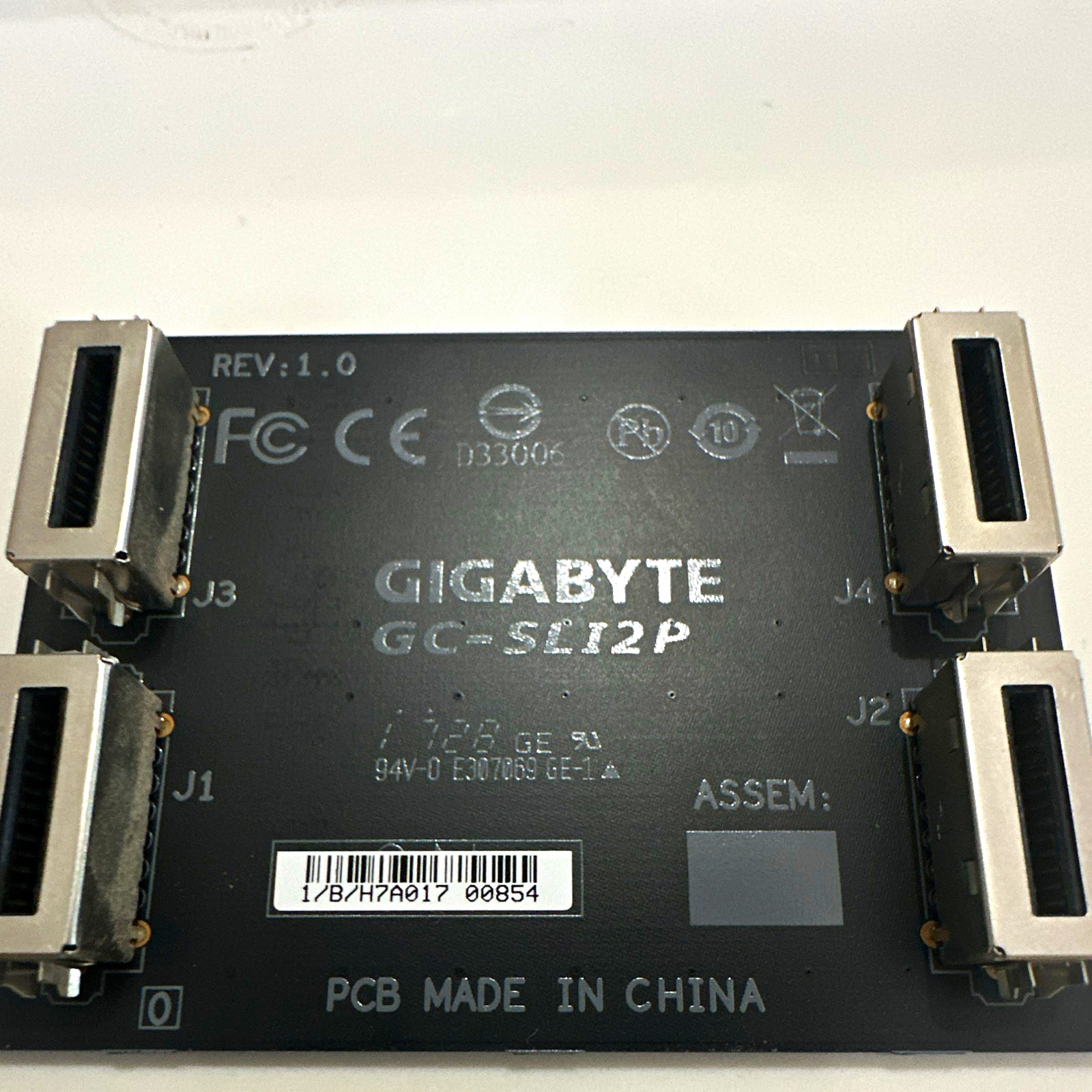 GIGABYTE GC-SLI2P NVIDIA SLI PCI Bridge Adapter PCB Card Connector