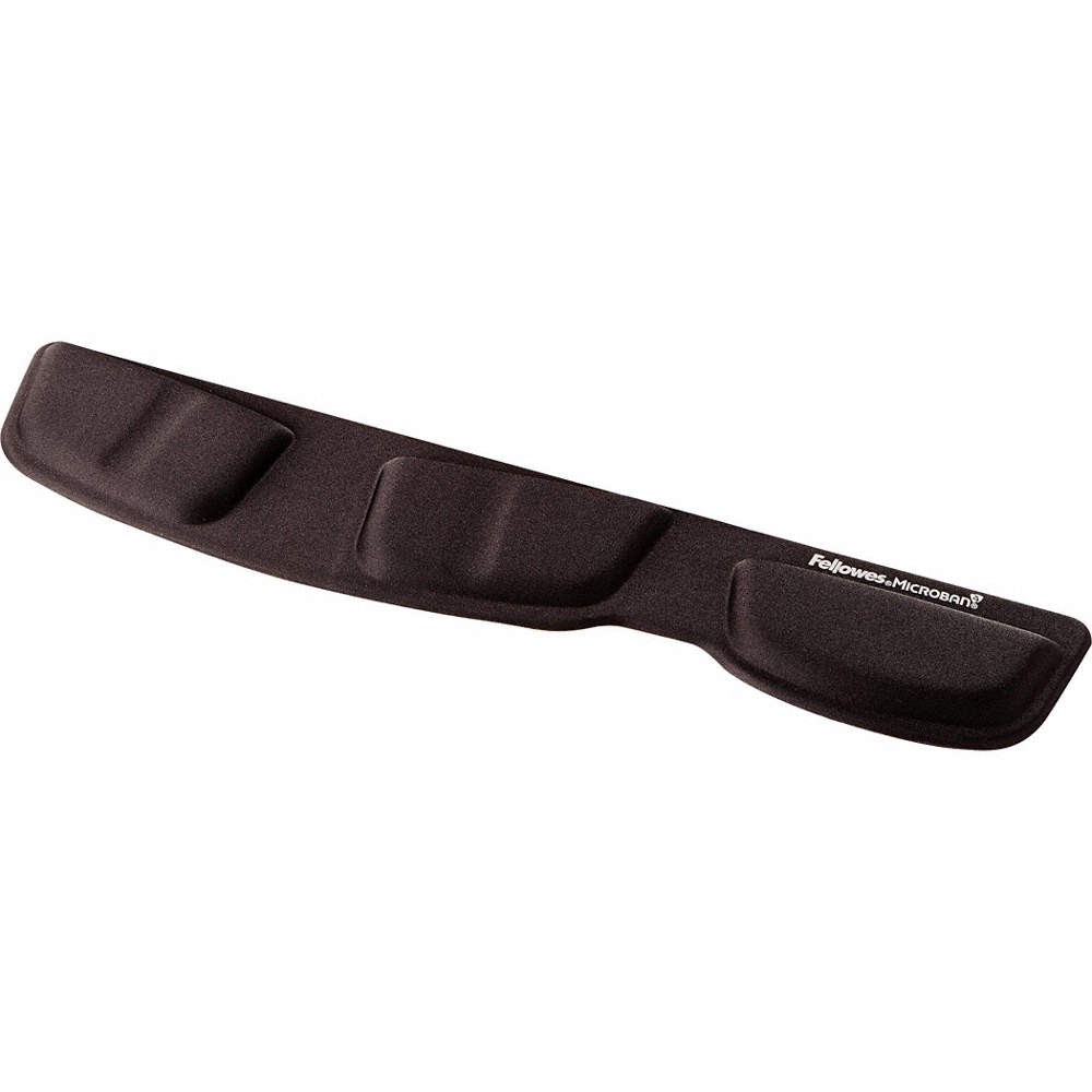 FELLOWES 9182801 Palm Support,Black,18.25in L 22W797