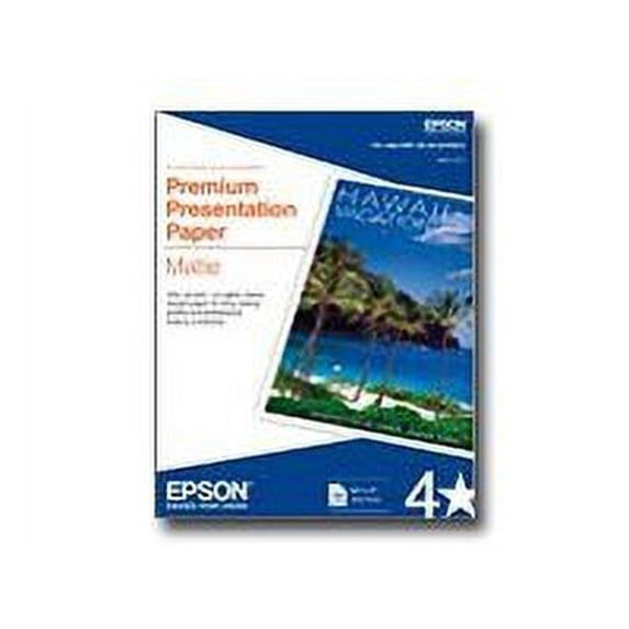 Epson S041263 Premium Presentation Matte Paper 13x19 50 Sheets 