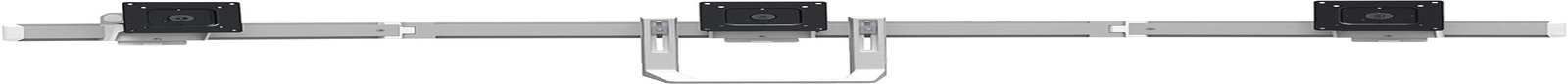 – HX Triple Monitor Bow Kit – Add-On for HX Desk and HX Wall Monitor Arms – Poli