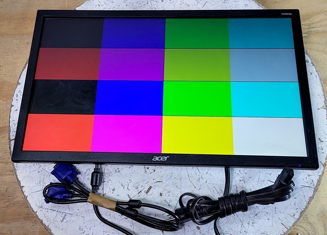 ACER V226HQL UM.WV6AA.B01 LCD Monitor 22" VGA DVI GRADE C SEE NOTES