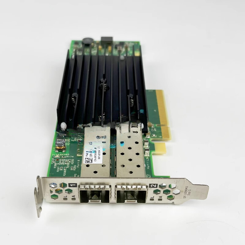 New Dell SFN8522 Dual Port 10G Optical Port Low Latency Half-Height NIC R76FD