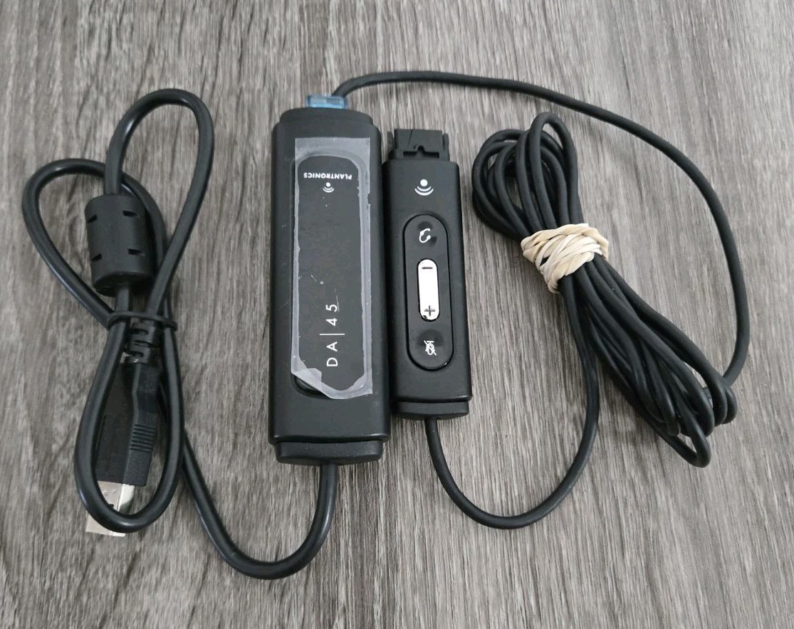 Plantronics D261N/DA45 6-pin USB Cable for your D251N D261N Headset to Computer.