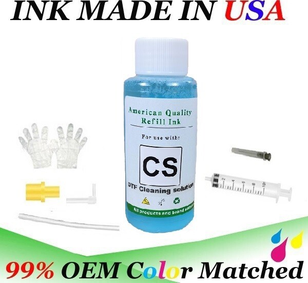 VC DTF Cleaning Solution Cleaning Fluid Printhead Unblock nozzle cleaning kits