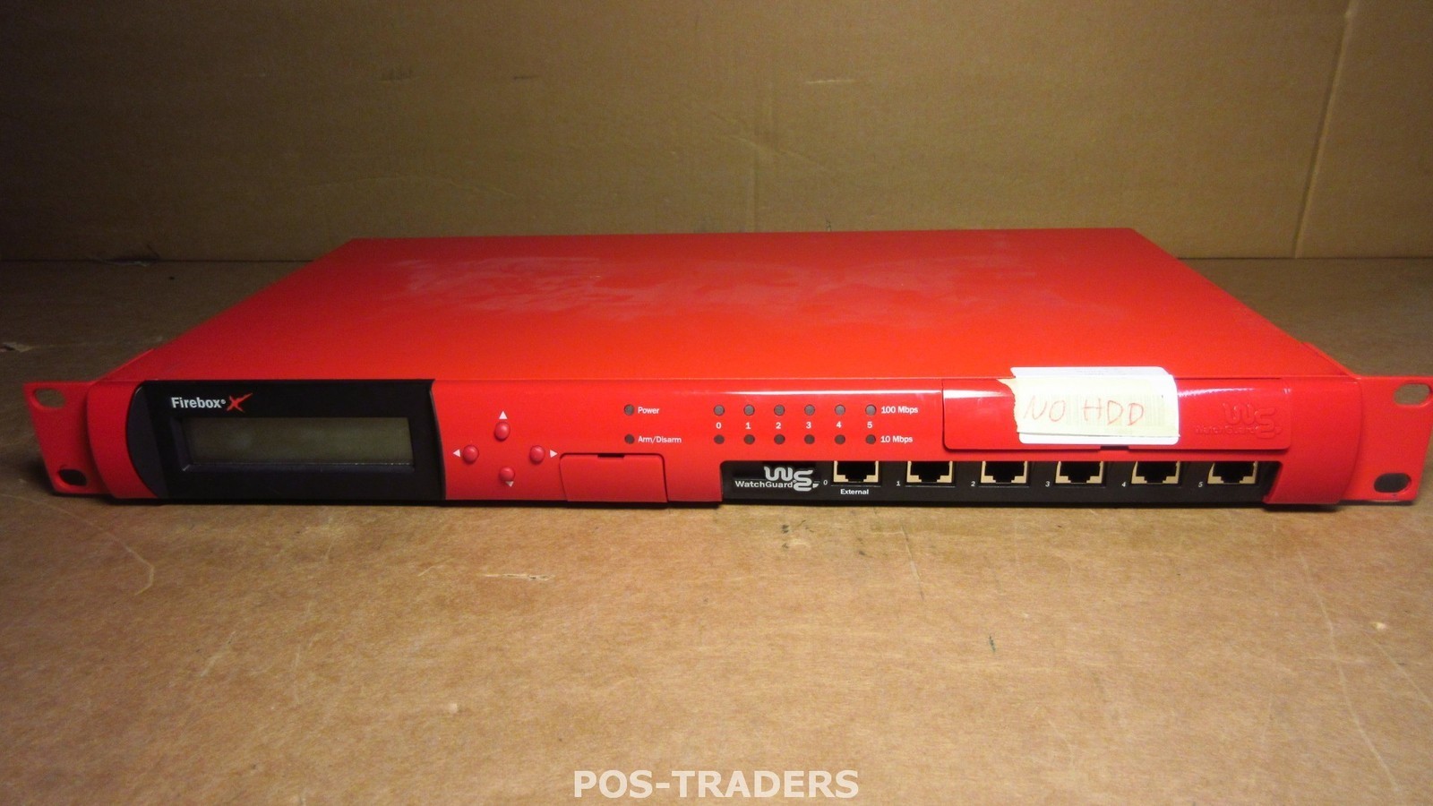 WatchGuard Firebox X1000 R6264S 5-Port VPN Firewall Firebox X Core HDD REMOVED