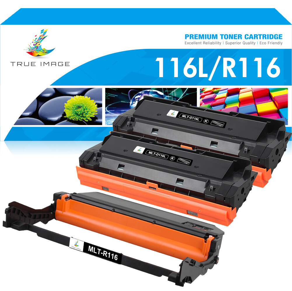 3PK (2XMLT-D116L+MLT-R116L) Image Unit+ 2Toner Cartridge for Samsung SL-M2625D