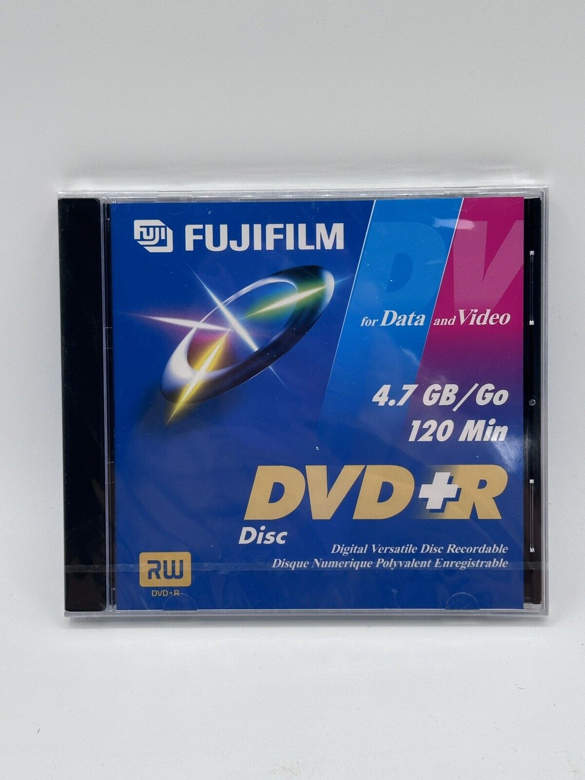 NEW Fuji DVD+R DVD 4.7Gb 120 Min DVD Disc Sealed for Data and Video